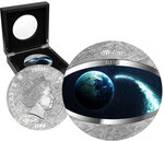 Pièce de monnaie en Meteorite 1 Dollar g 31.1 (1 oz) Millésime 2022 Meteorite Coin ALETAI