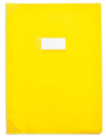 Protège-cahier PVC 150 Strong Line 17x22 cm opaque Jaune ELBA