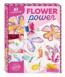 Flower power - Coffret creatif peinture