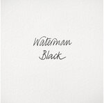 Waterman encre pour stylo plume  flacon d'encre noir intense  bouteille de 50 ml