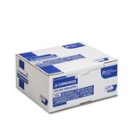 Boîte de 500 enveloppes blanches dl 110x220 80g 35x100 bande de protection gpv