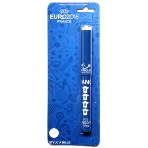 Uefa euro 2016 - stylo bille - 11 maillots - produit officiel - sous blister