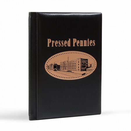 Album de poche leuchtturm pour 96 pièces appelées "pressed pennies" (355642)