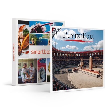 SMARTBOX - Coffret Cadeau Billets Puy du Fou 2024 - 1 jour pour 2 adultes et 2 enfants -  Multi-thèmes