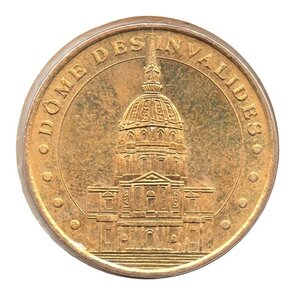 Mini médaille monnaie de paris 2007 - dôme des invalides