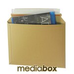 Lot de 100 enveloppes carton media-box pour 1 dvd / bluray