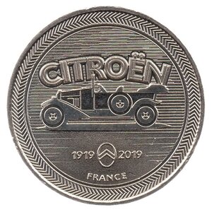Mini médaille Monnaie de Paris 2019 - Citroën
