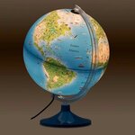 Globe terrestre lumineux pour enfant Ø 30 cm