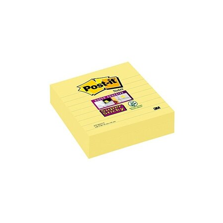 Post-it Bloc-note Super Sticky Notes, 101 x 101 mm ,3x 70f