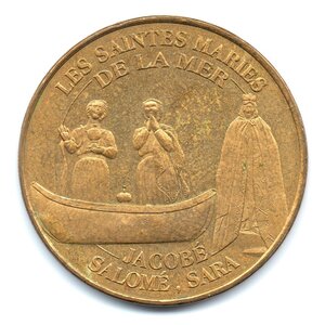 Mini médaille Monnaie de Paris 2007 - Les Saintes Maries de la mer