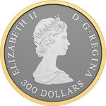 Monnaie en platine 300 g 31.1 (1 oz) millésime 2023 maple leaf 35