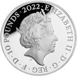 Pièce de monnaie en Argent 10 Pounds g 155.5 (5 oz) Millésime 2022 Music Legends ROLLING STONES
