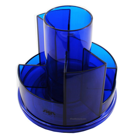 Pot multifonction bleu 7 compartiments - rotatif